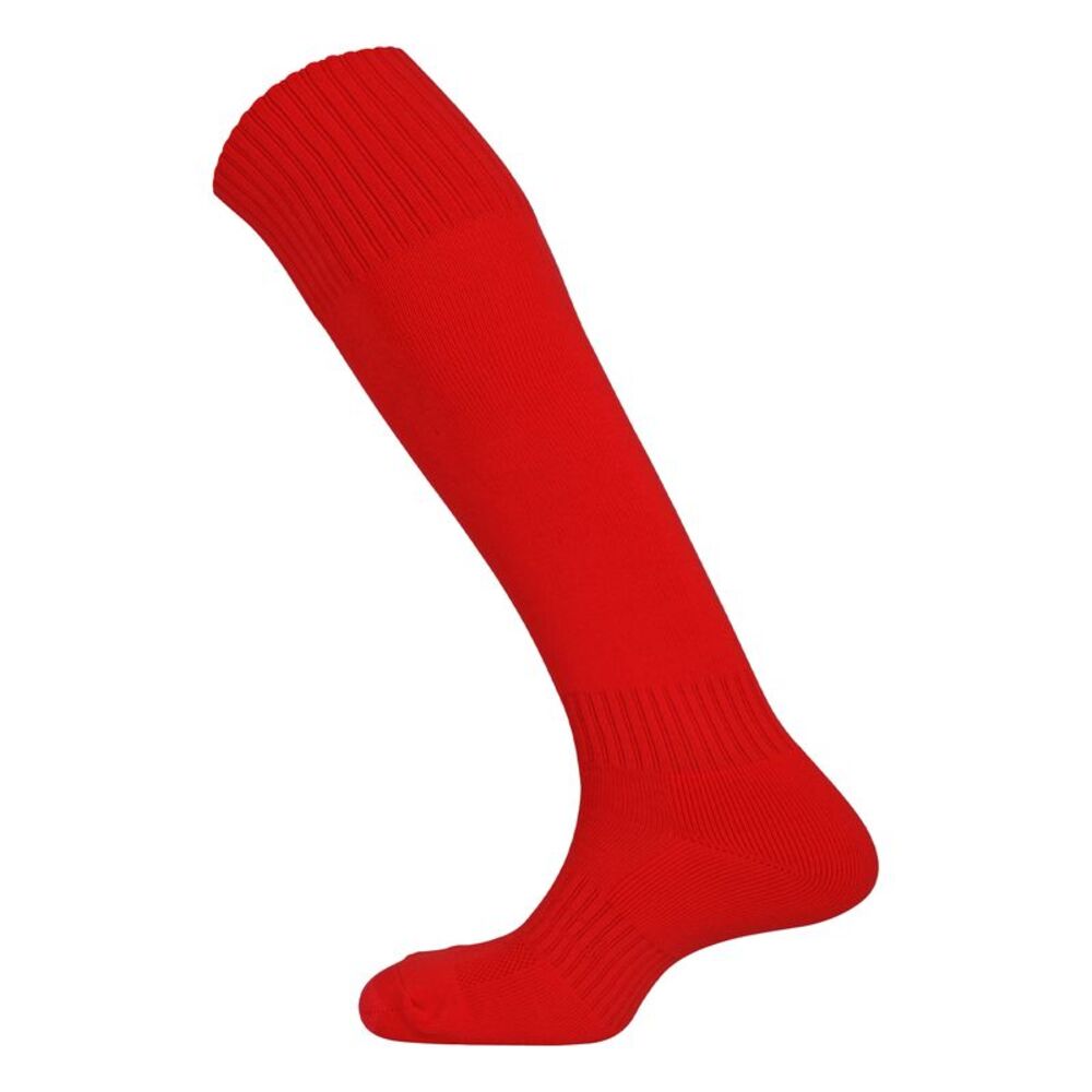 Mitre Childrens/Kids Mercury Plain Football Socks / Scarlet